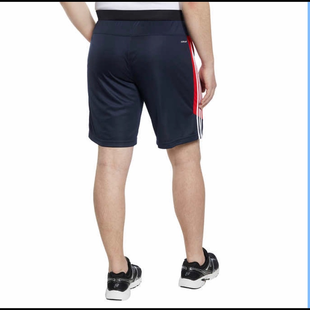 adidas Men’s Active Shorts with Zipper Pockets|New - Picture 4 of 7